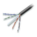 CAT6 UTP Twisted Pair Structured Cable for LAN Black Jacket